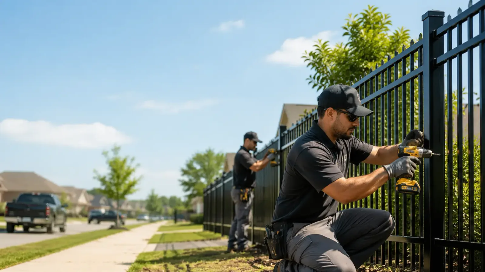 Metal Fence Installation in Rosalia, KS